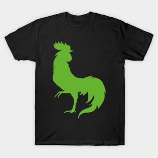 green rooster T-Shirt